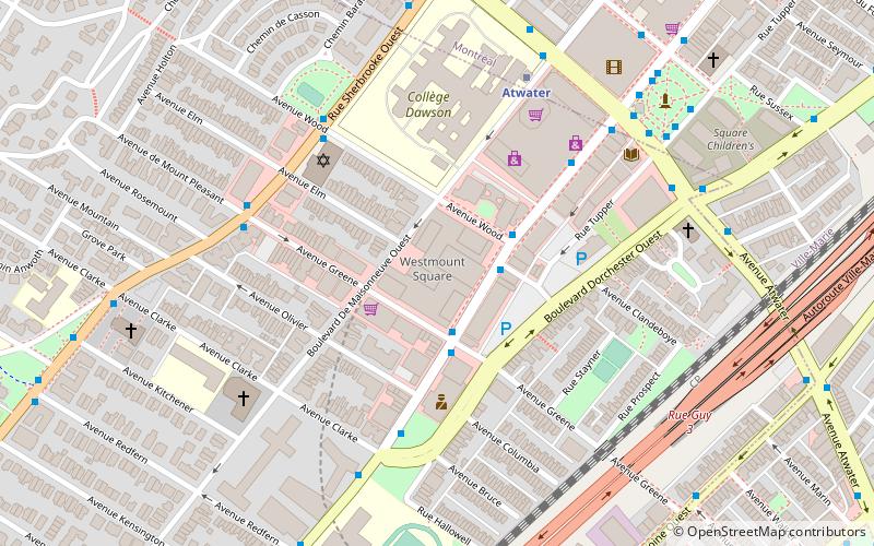 Westmount Square location map