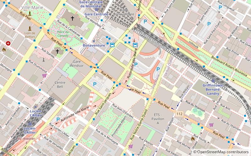 Chaboillez Square location map