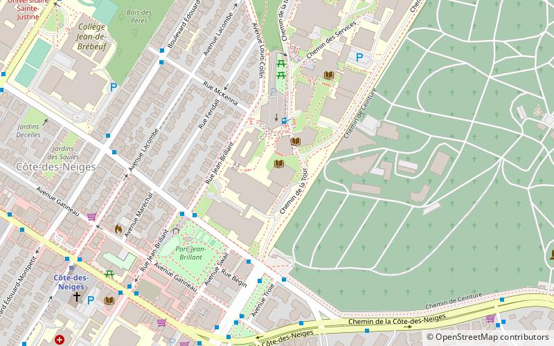 Faculté de droit de l'Université de Montréal location map