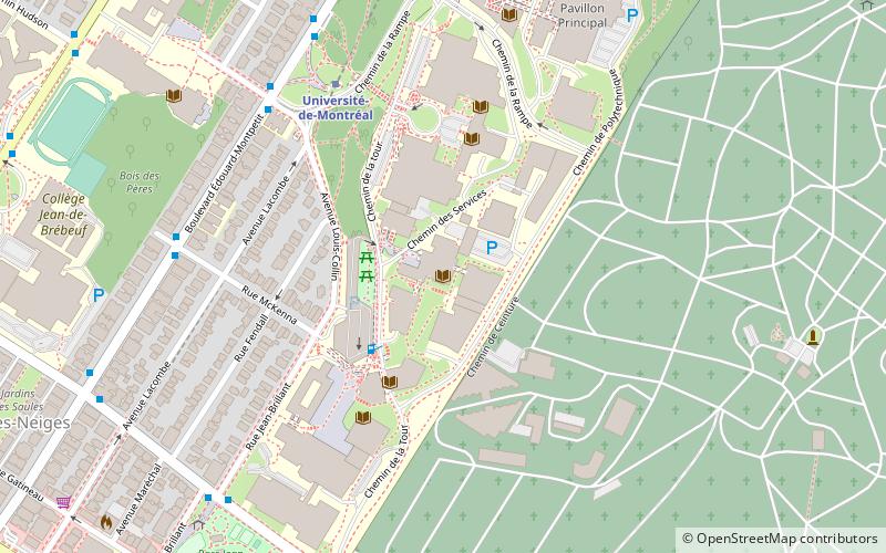 centre de recherches mathematiques montreal location map