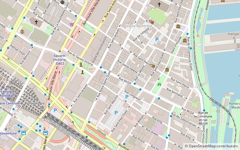 Rue McGill location map