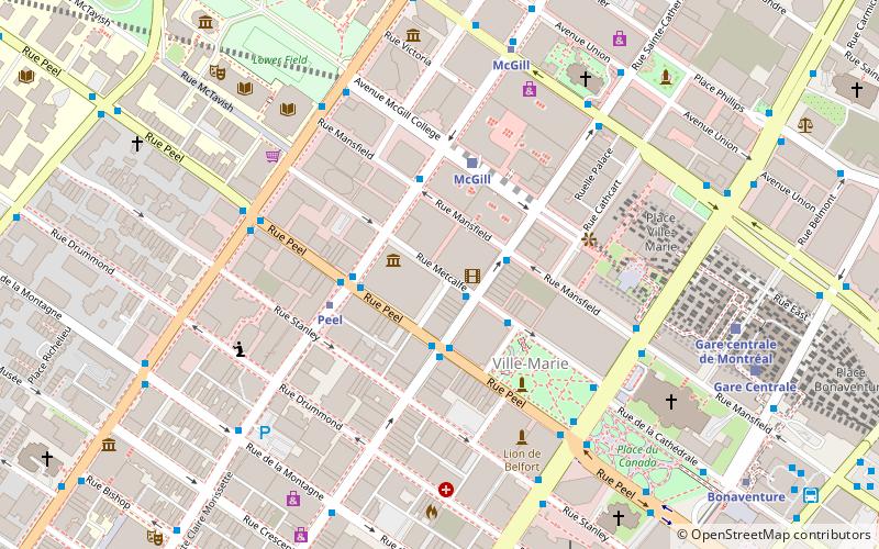 Metcalfe Street location map