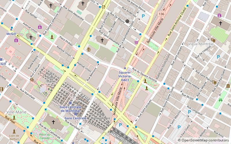 Complexe Maisonneuve location map