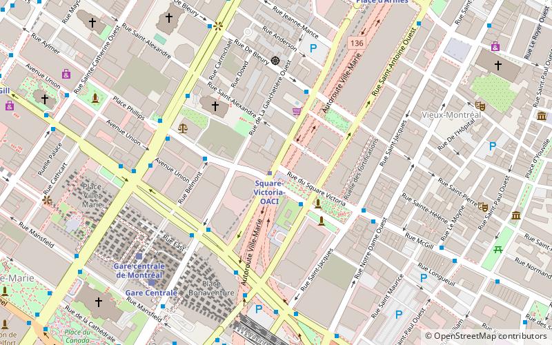 Victoria Square location map