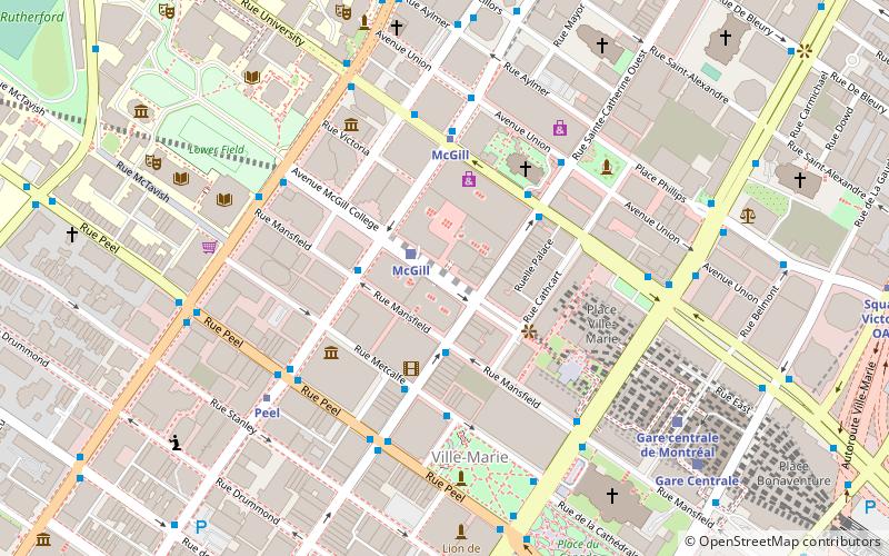 800 Saint-Jacques Street West location map
