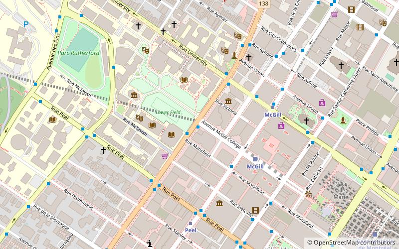 Roddick Gates location map