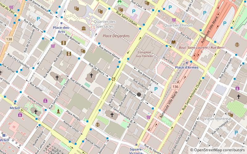 V location map
