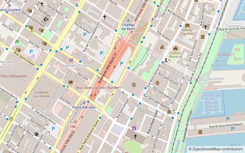 Saint Antoine Street location map