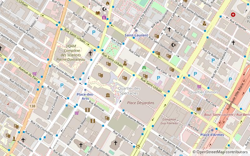 Théâtre Maisonneuve location map