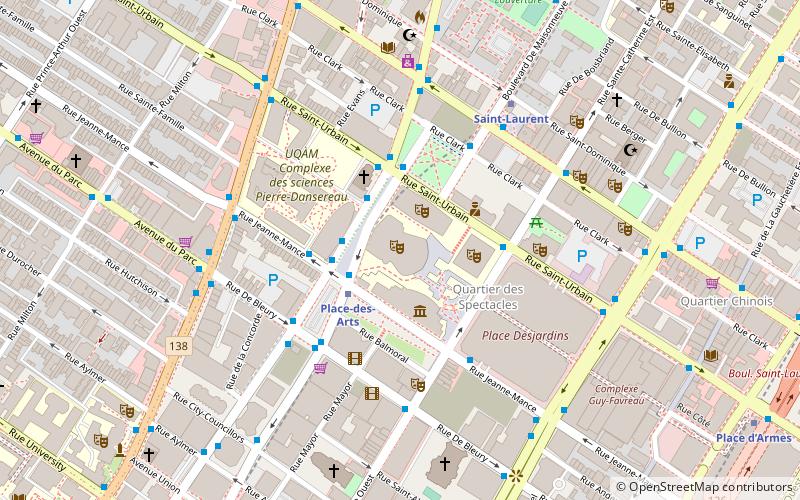 Salle Wilfrid-Pelletier location map