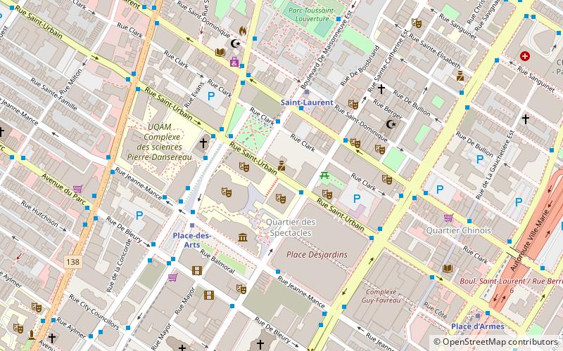 Rue Saint-Urbain location map