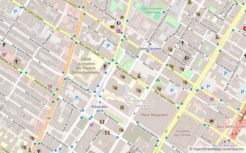 Maison symphonique de Montréal location map