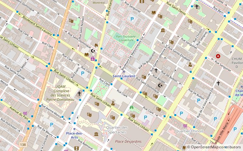 Boulevard De Maisonneuve location map