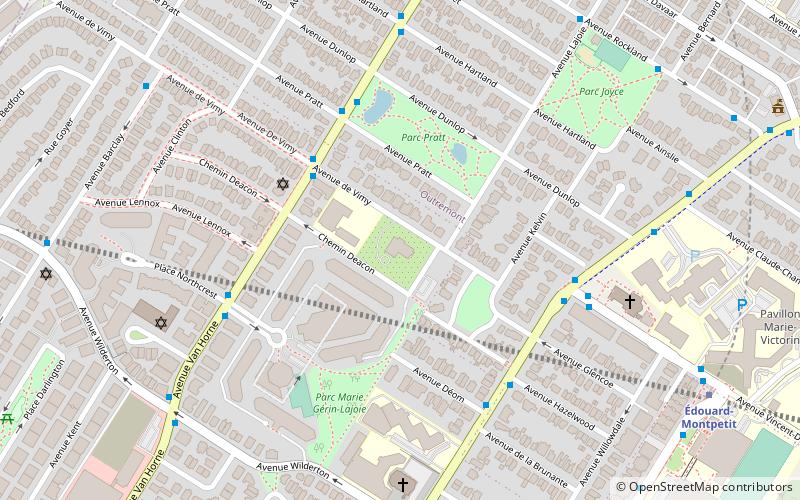 maison st raphael montreal location map