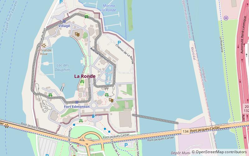 Super Manège location map