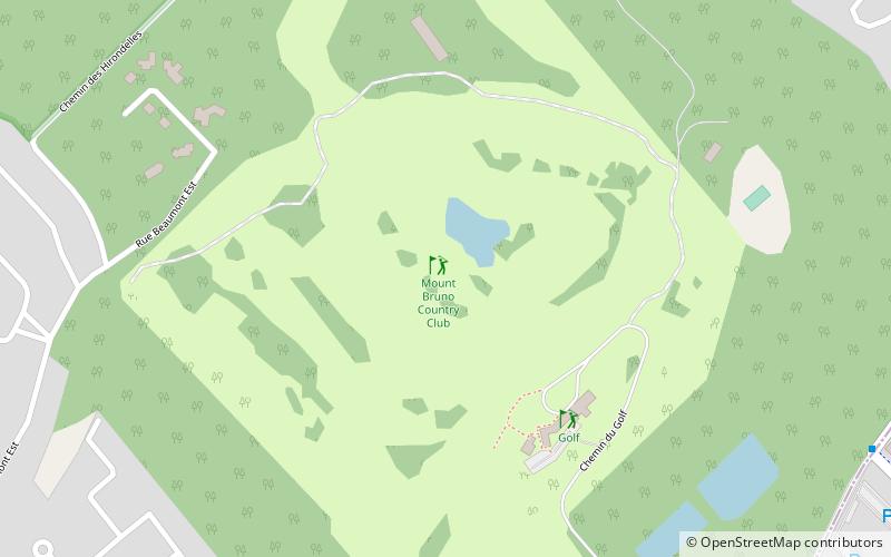 mount bruno golf club location map