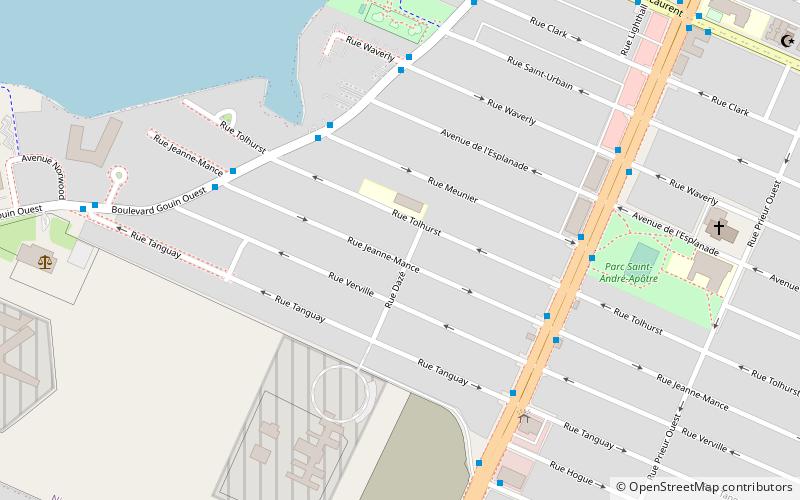 nouveau bordeaux montreal location map