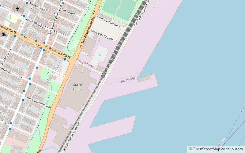 Port de Montréal location map