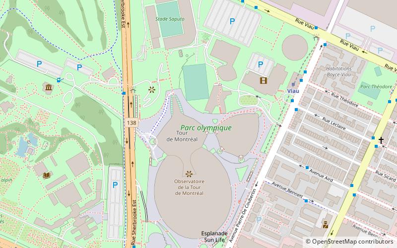 Piscina Olímpica de Montreal location map