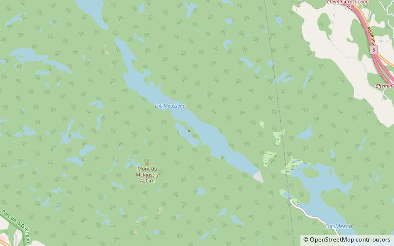 Gatineau Hills location map