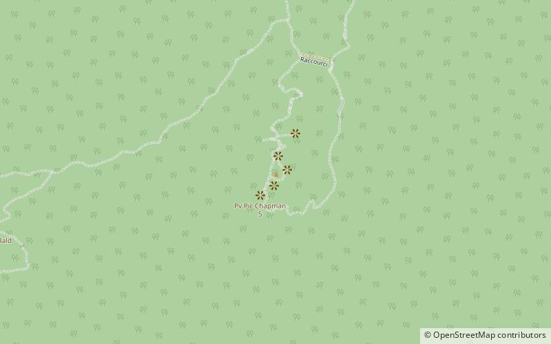 Mont Chapman location map