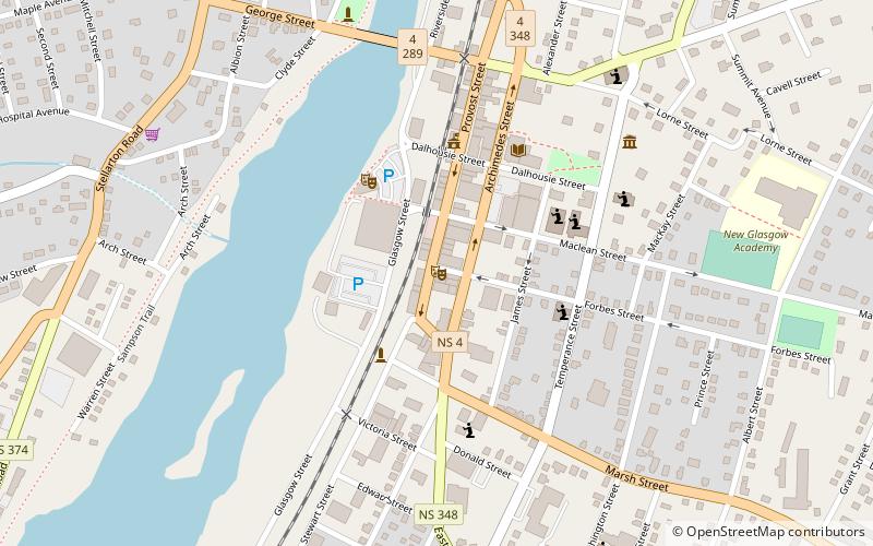 Trap Door Escape Pictou County location map