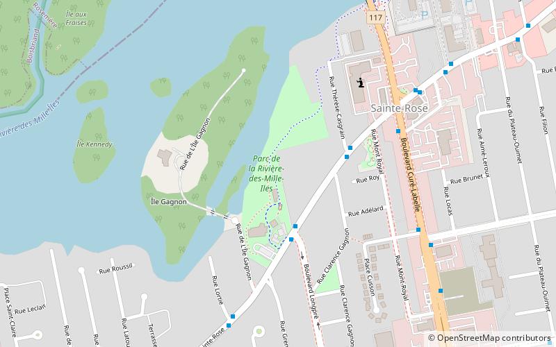 Parc de la Rivière des Milles-Iles location map