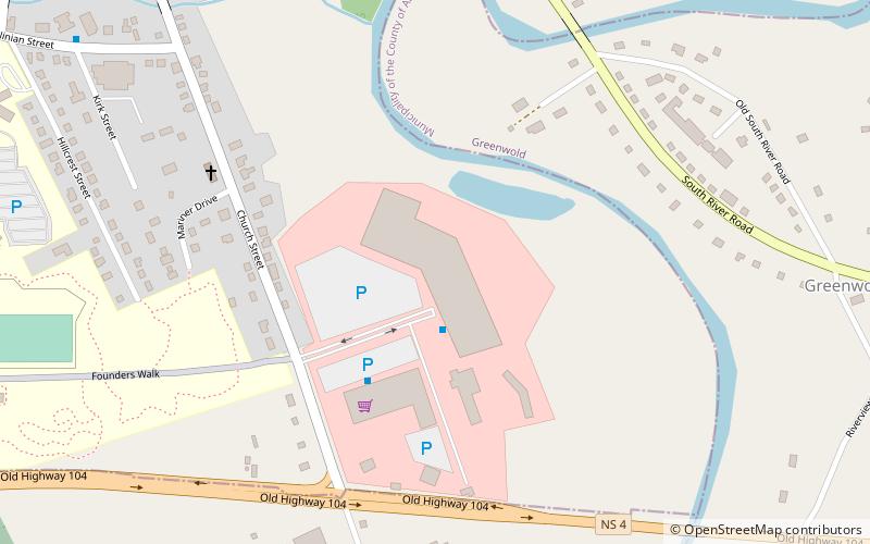 Antigonish Market Square location map