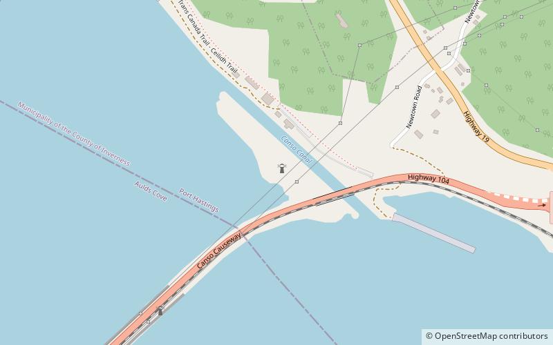 Balache Point Lighthouse location map