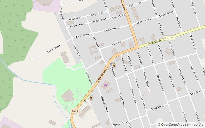 Anne Murray Centre location map