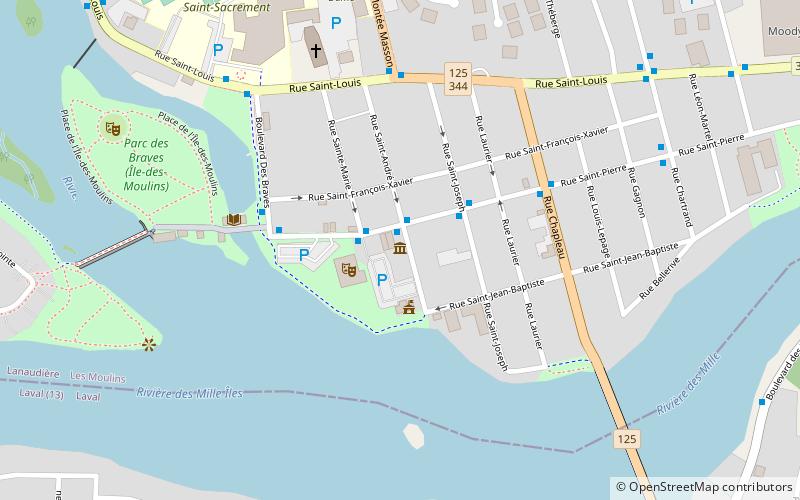 Maison d'histoire de Terrebonne location map