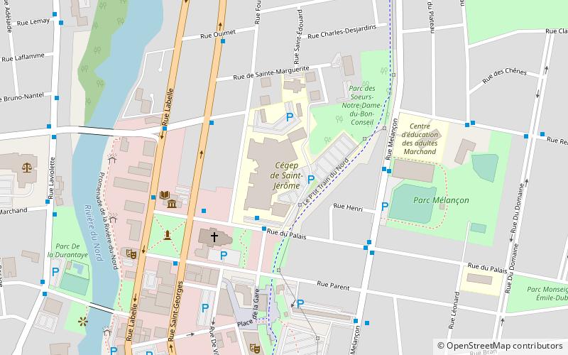 cegep de saint jerome location map