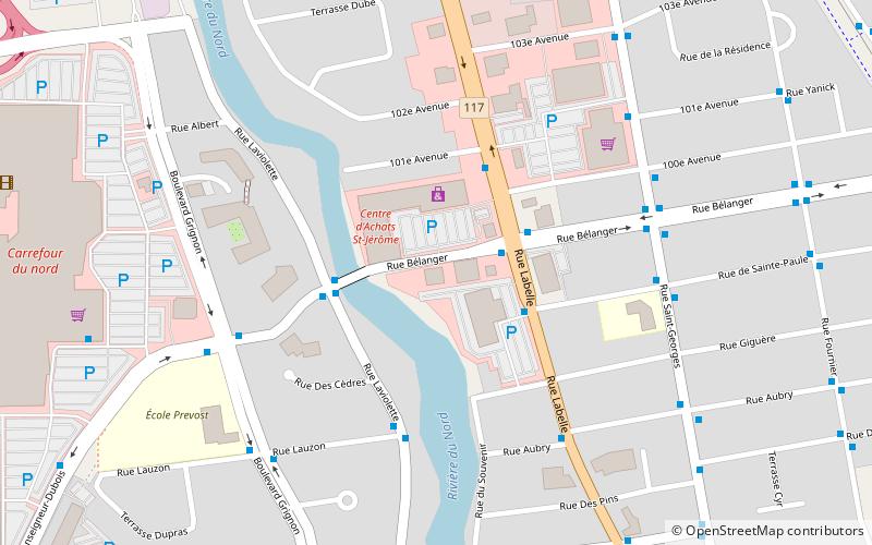 commission scolaire de la riviere du nord saint jerome location map