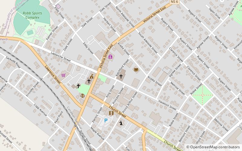 Trinity-St. Stephen's United Church location map