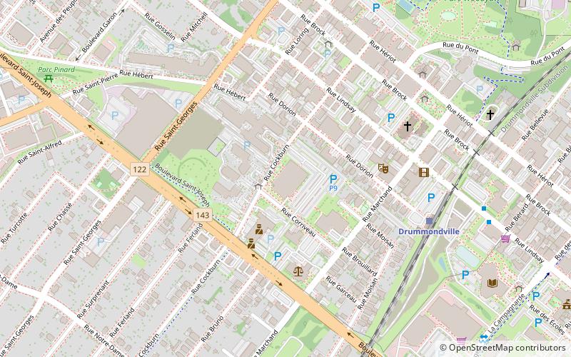 Centre Marcel Dionne location map