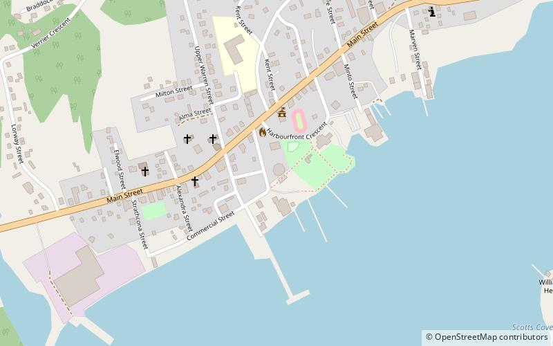 Louisbourg Playhouse location map