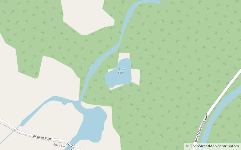 otter lake location map