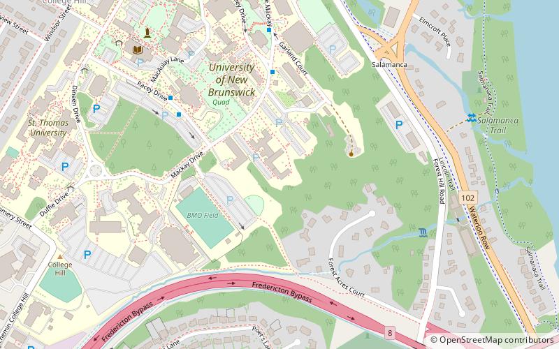 Tibbits Hall location map