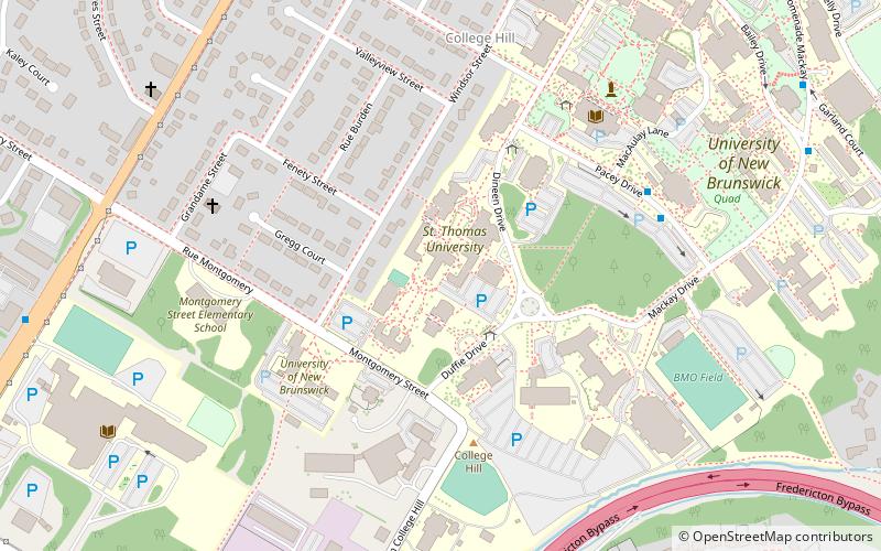 St. Thomas University location map