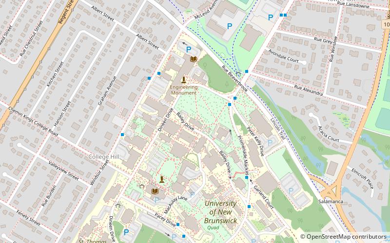 Sir Howard Douglas Hall location map