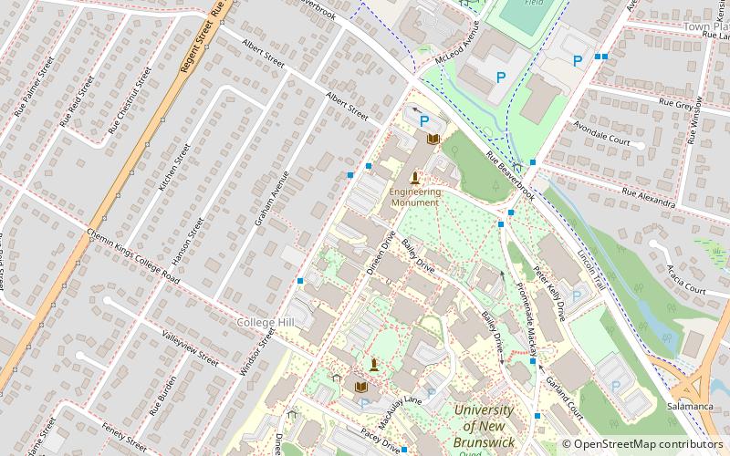 provincial archives of new brunswick fredericton location map