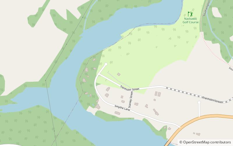 Nackawic Golf & Country Club location map