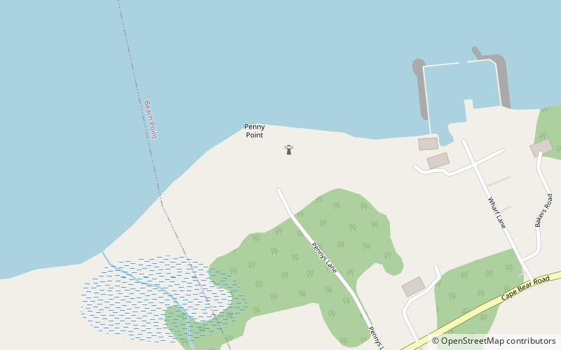 Murray Harbour Range Lights location map