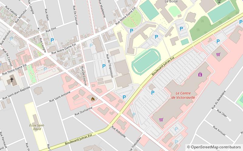Colisée Desjardins location map