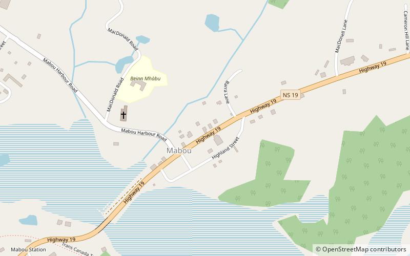 the red shoe pub mabou location map