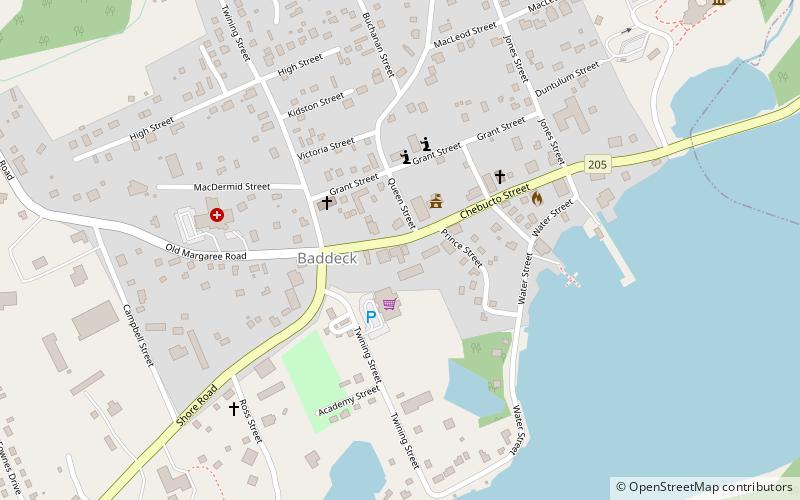 Bras d'Or House location map
