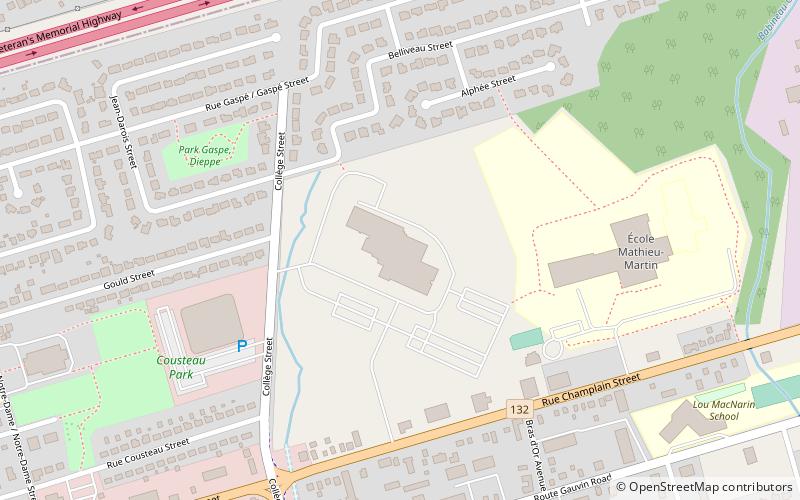 CCNB-Dieppe location map