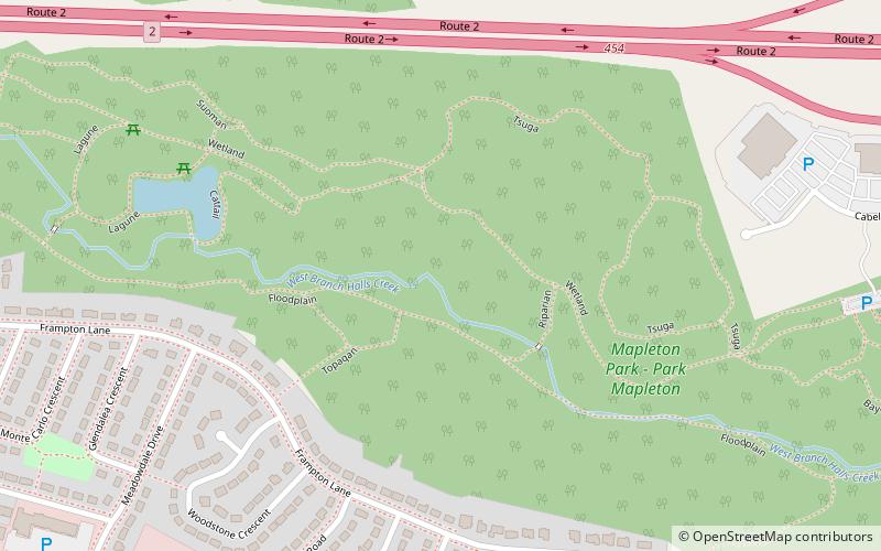 Mapleton Park location map