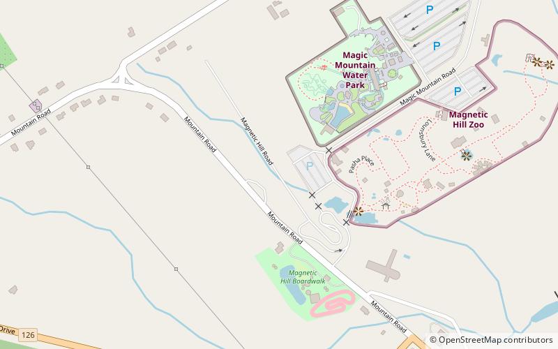 Côte magnétique location map