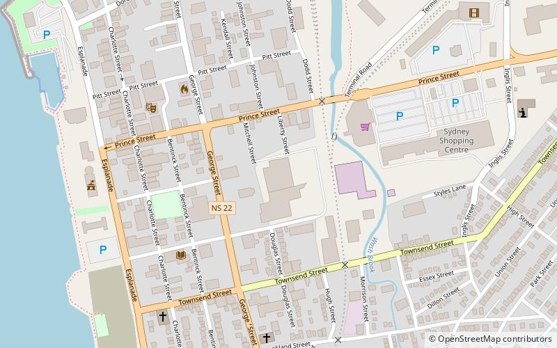 Centre 200 location map